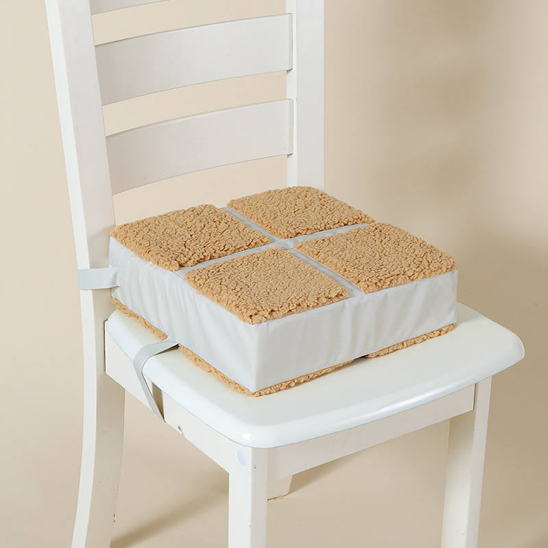 Baby High Chair Booster - Baby Eetkamerstoel Verhoger Kussen Afneembaar Kinderstoel