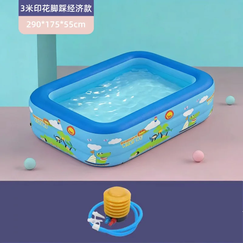 Baby Bath Tub Foldable - Groot opblaasbaar zwembad voor gezinnen en