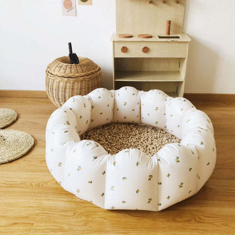 Baby Bath Tub Foldable - Opvouwbare opblaasbare babybadjes Zwembad Bloemvormige PVC