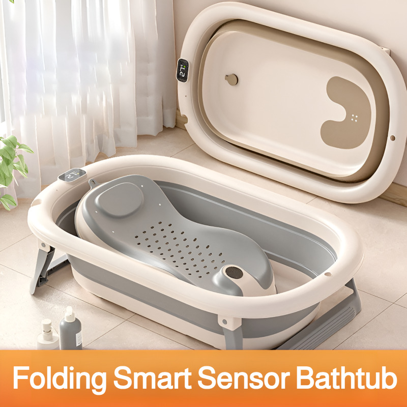 Baby Bath Tub Foldable - Opvouwbaar babybadje, veilige en draagbare badoplossing