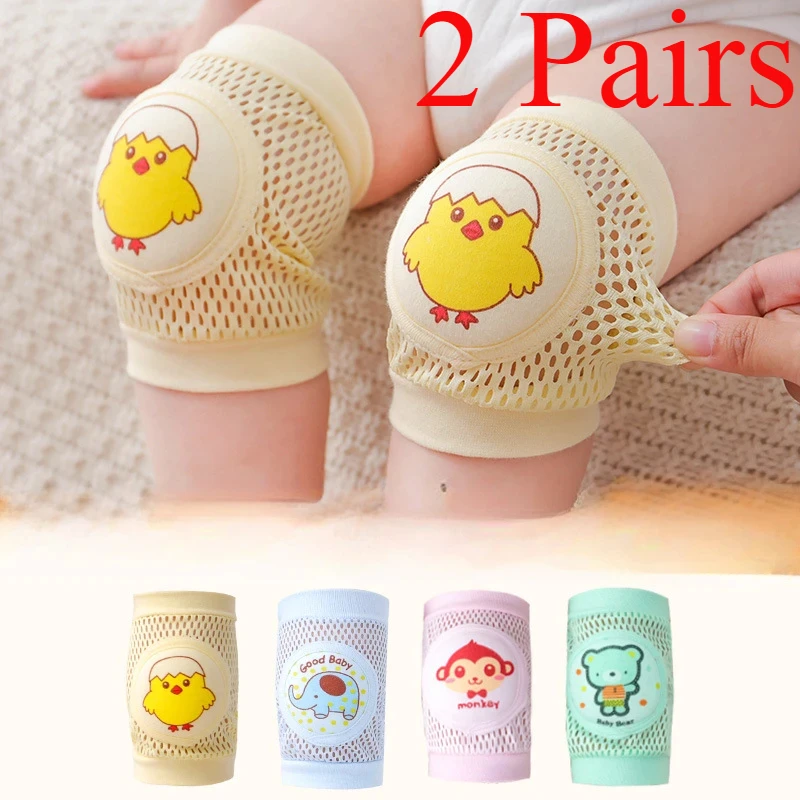 Baby Knee Pad Crawling - 2-pack babykniebeschermers peuter anti-val kruipen beschermende