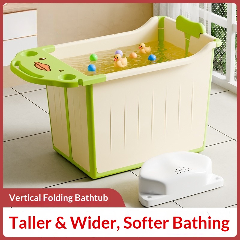 Baby Bath Tub Foldable - Opvouwbaar, inklapbaar, draagbaar babybadje, groot, verdikt,