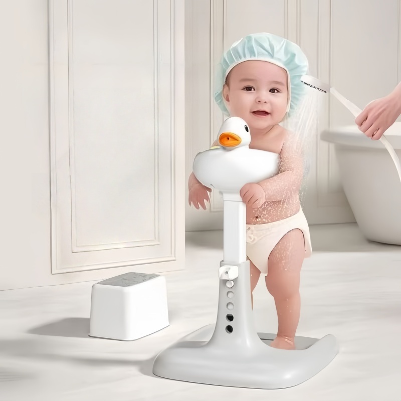 Baby Bath Tub Foldable - Staande babybadtafel, in hoogte verstelbaar, opklapbaar