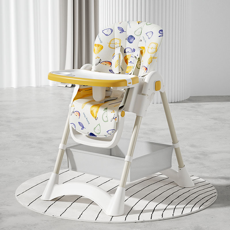 Baby High Chair Booster - In hoogte verstelbare kinderstoel Opvouwbare kinderstoel