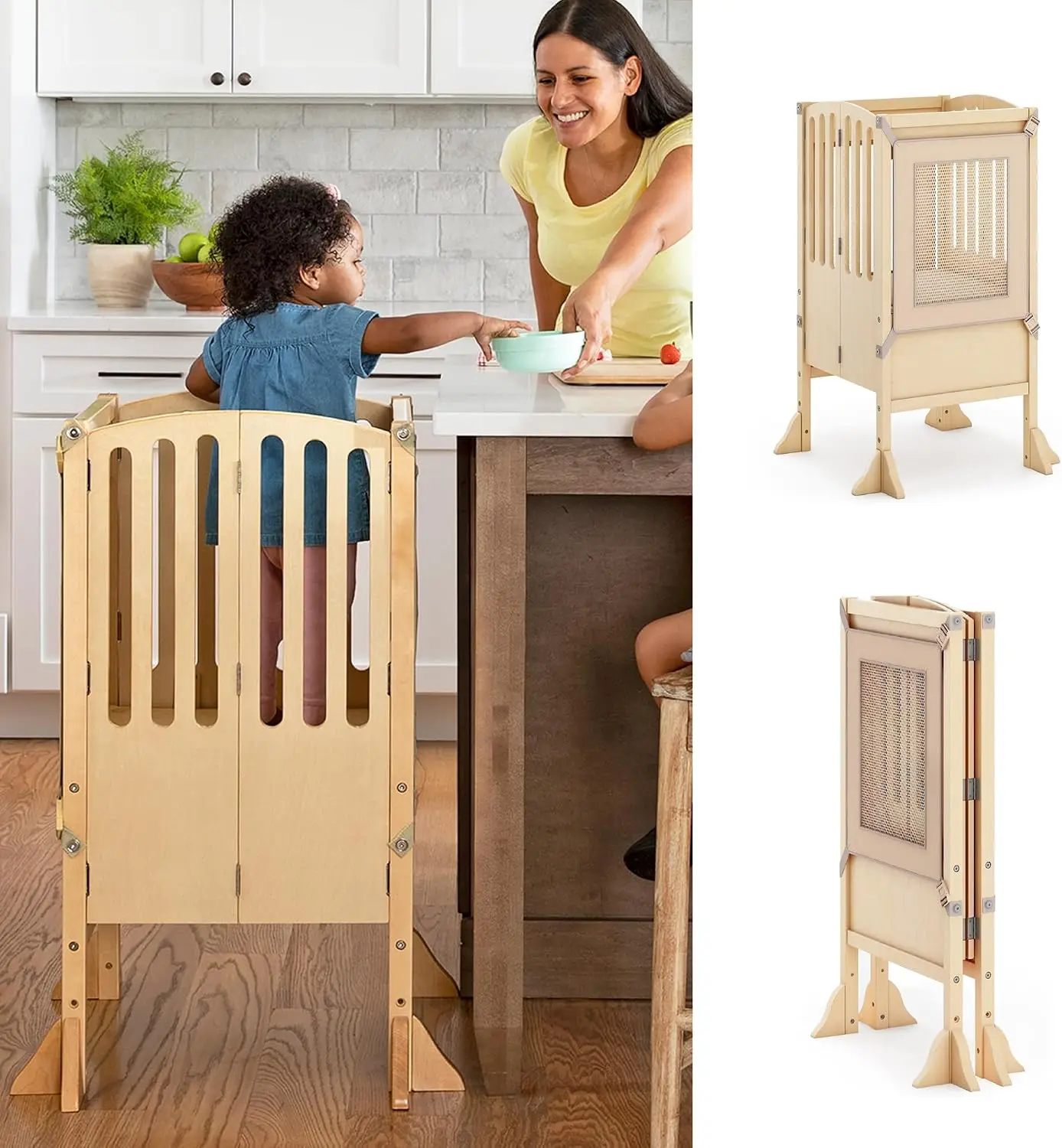 Toddler Learning Tower - Keukenhulpje ® Peuter Toren Trapje -