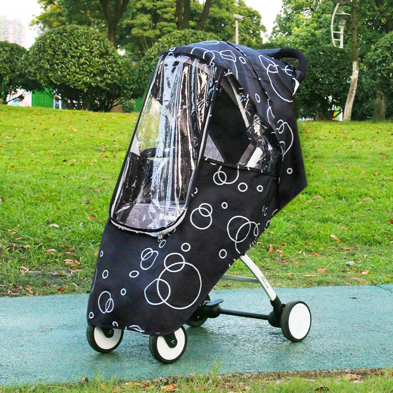 Stroller Rain Cover - Universele kinderwagen regenhoes Weerschermen Wagenwindscherm Regenjas