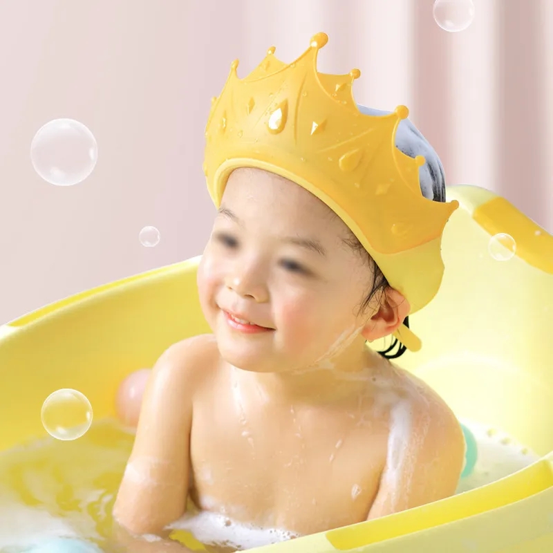 Baby Products For Bathing - Baby Shower Cap Waterdichte Shampoo Hoed