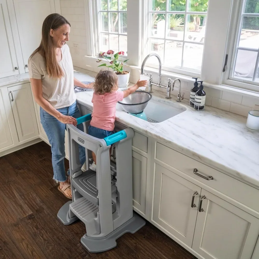 Toddler Learning Tower - Peuter Toren Montessori Staande Keuken Opstapje