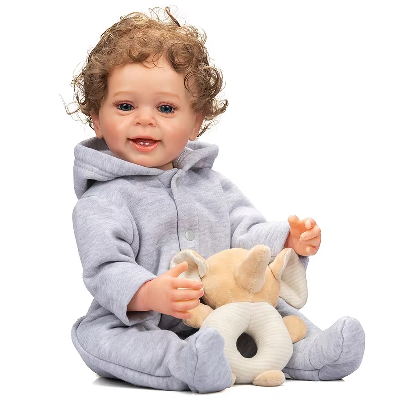 Baby Products For Bathing - 55CM Full Body Soft Silicone Real