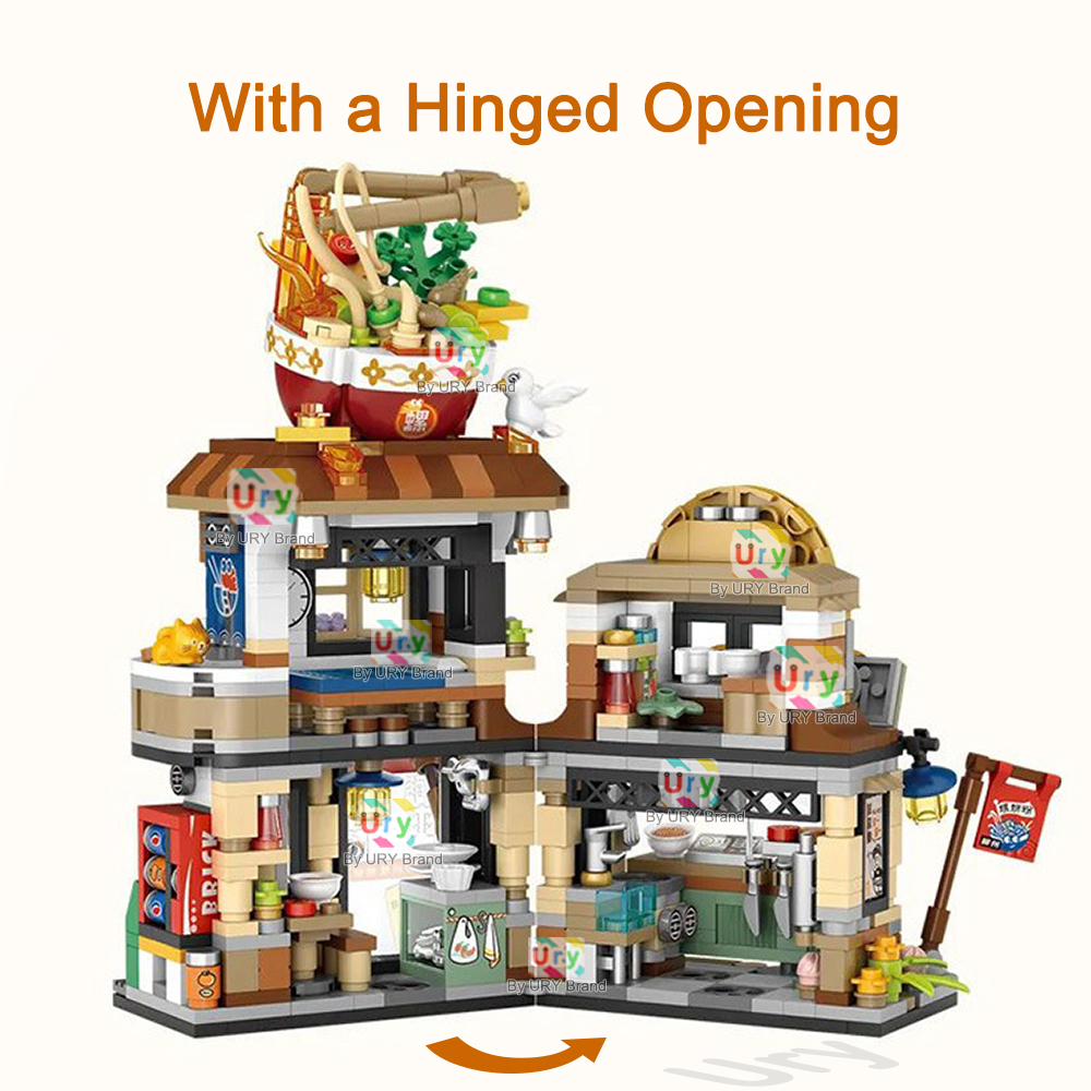 Mini City Japanse straatbeeld  - Lego Set City recensie en prijs
