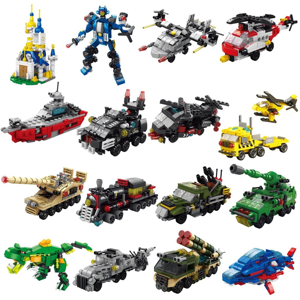 6 IN 1 Stad Techniek Auto Poli - Lego Set City recensie en prijs