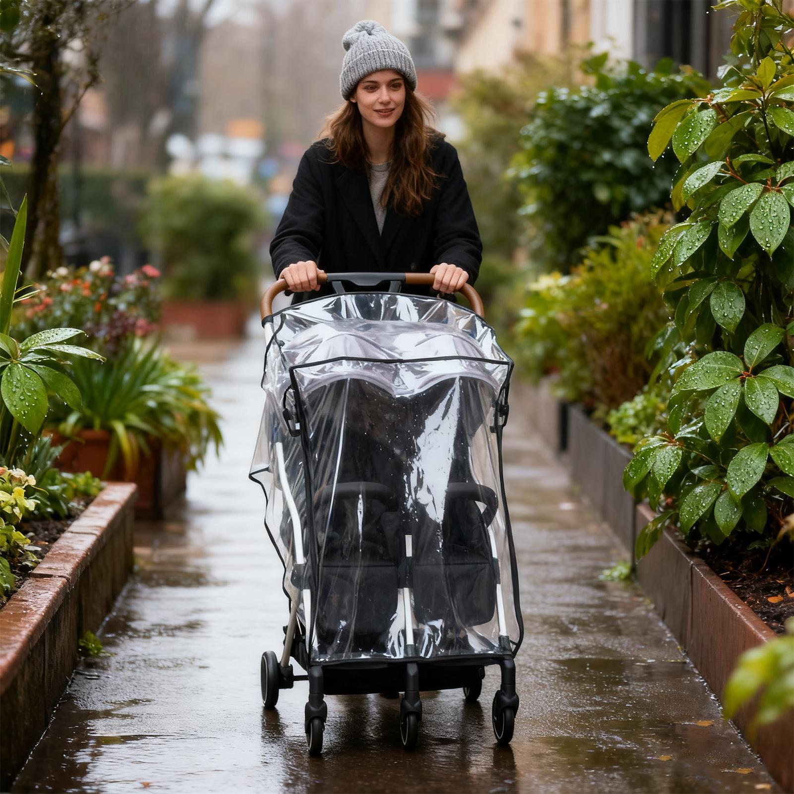 Kinderwagen Regenhoes Winddich - Stroller Rain Cover recensie en prijs