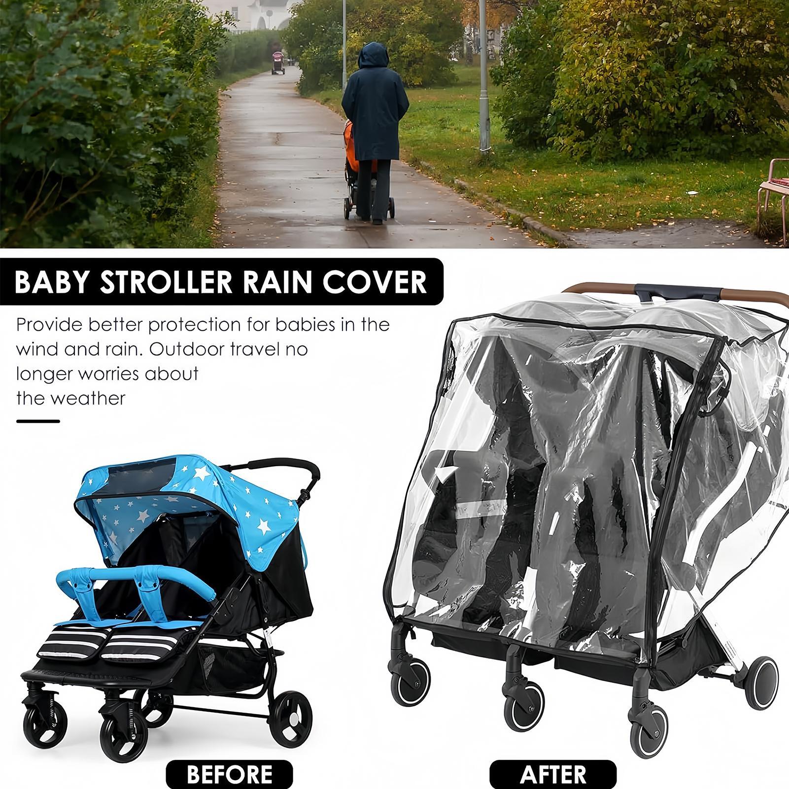 Kinderwagen Regenhoes Winddich - Stroller Rain Cover recensie en prijs