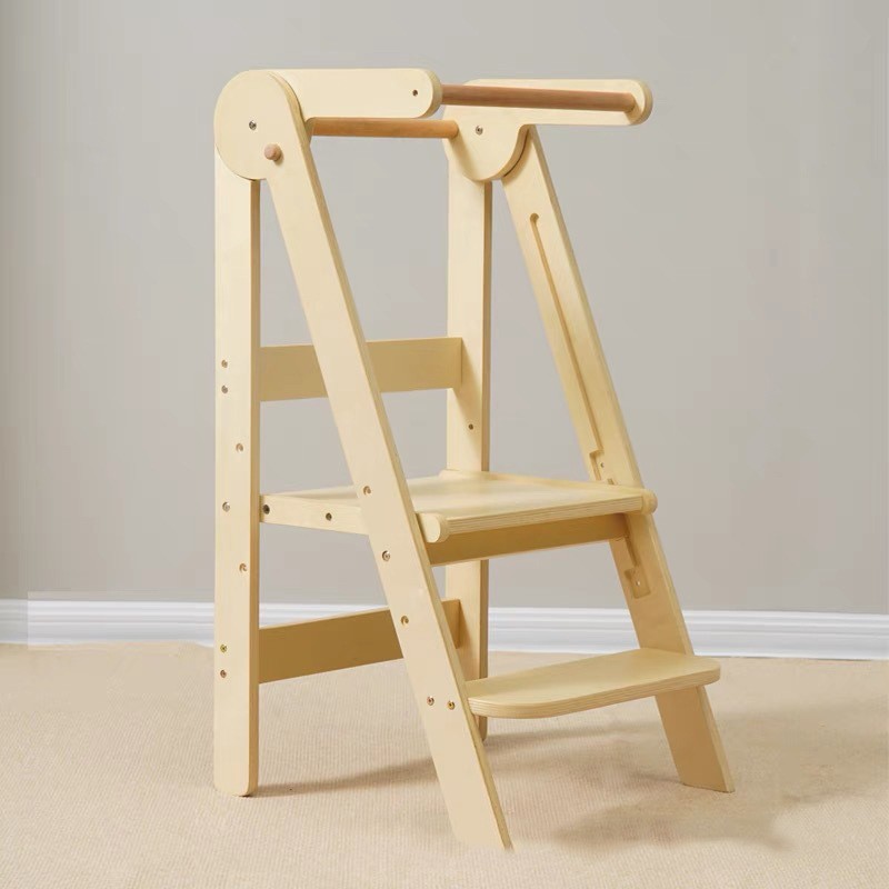 3-hoogte houten trapladder voo - Toddler Learning Tower recensie en prijs