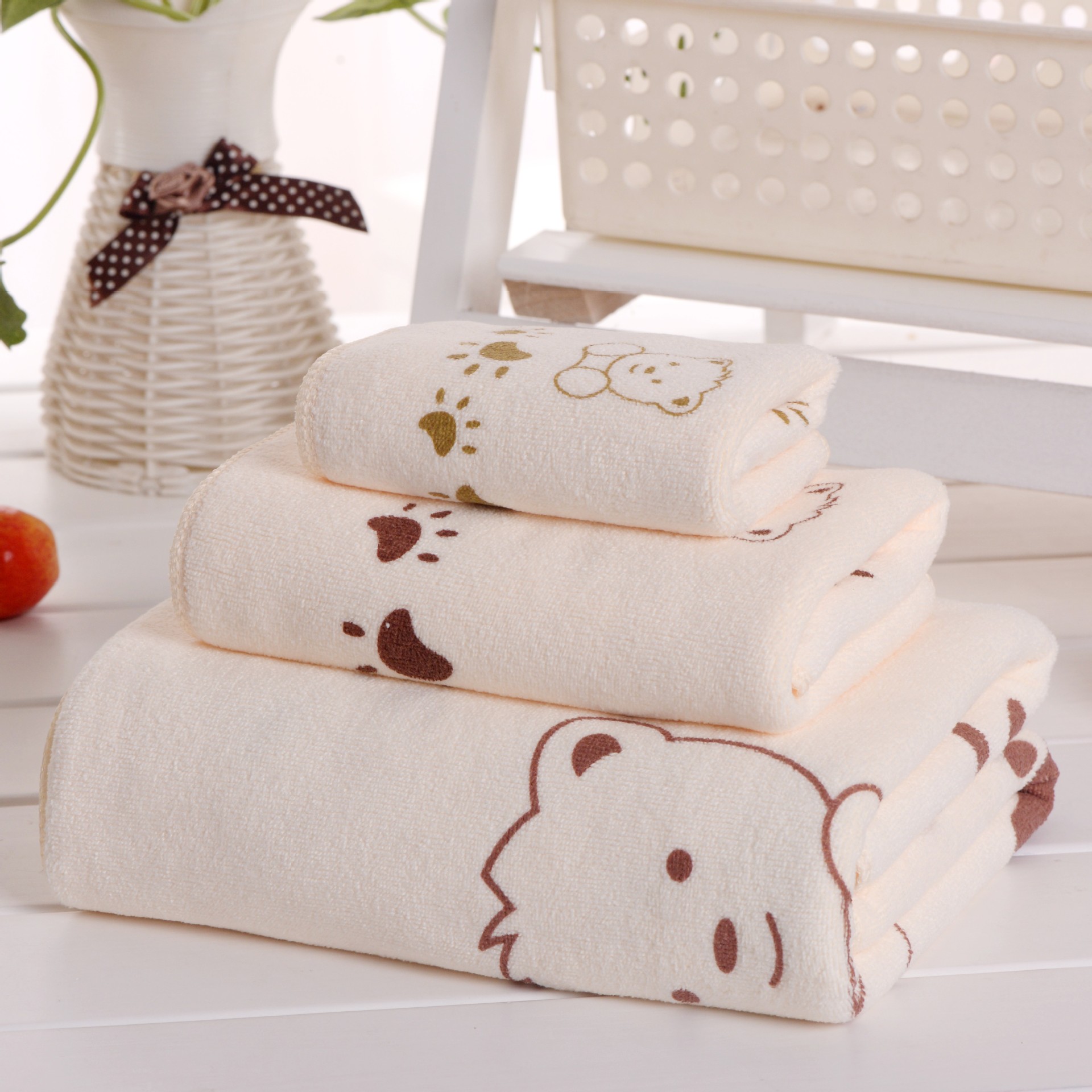 3 stuks Cartoon Beer Baby Badh - Baby Products For Bathing recensie en prijs