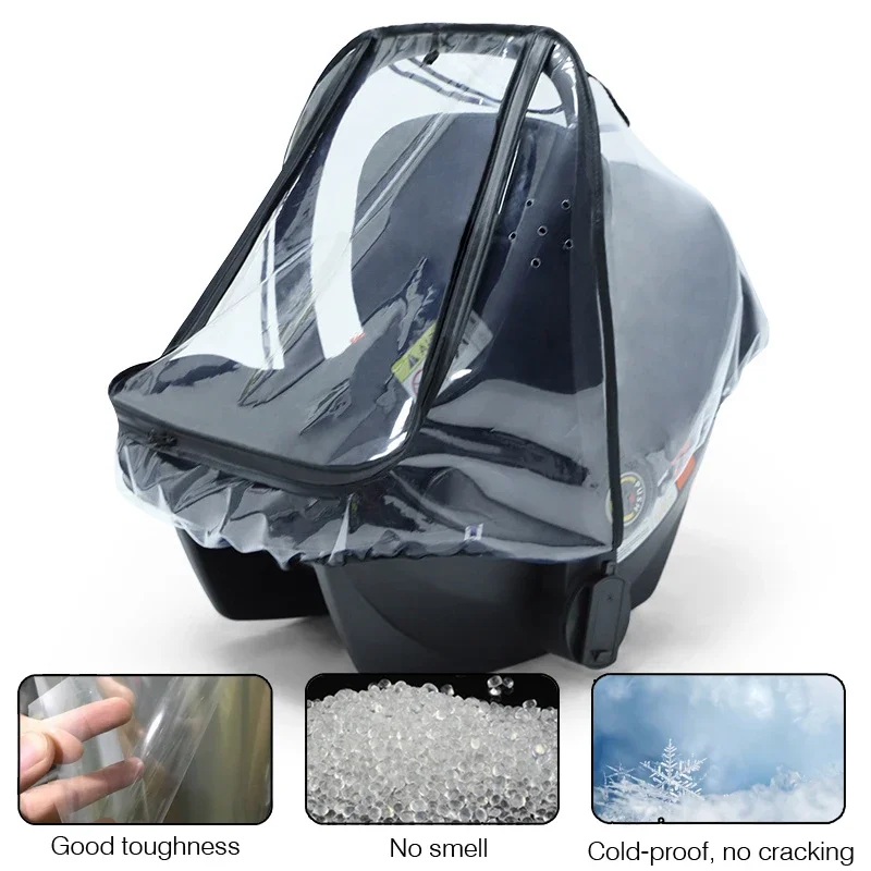 Babywagenmand Regenhoes Winddi - Stroller Rain Cover recensie en prijs