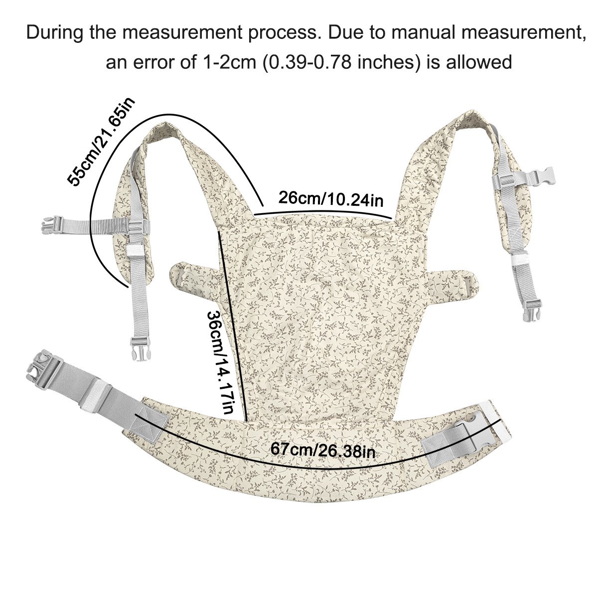 Draagbare babytas Draagzak Wra - Ergonomic Baby Carrier recensie en prijs