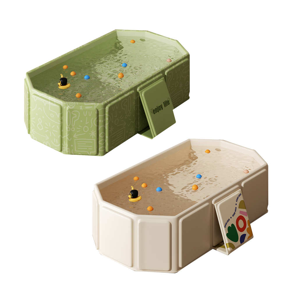 1 opvouwbaar bad voor gezinnen - Baby Bath Tub Foldable recensie en prijs