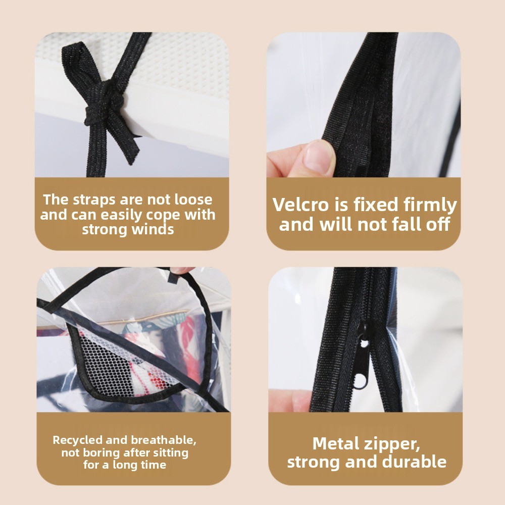 Transparante kinderwagens Rege - Stroller Rain Cover recensie en prijs