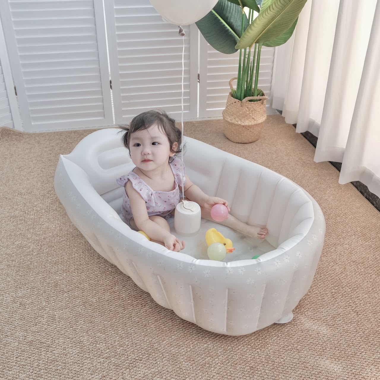 1PC Cartoon Opblaasbaar Bad vo - Baby Products For Bathing recensie en prijs