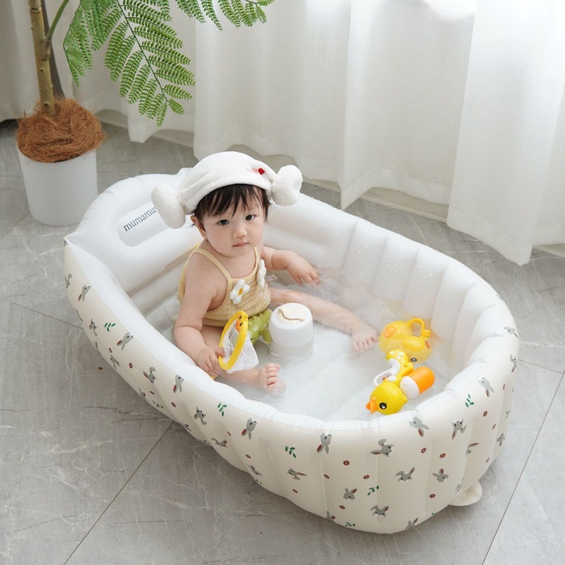 1PC Cartoon Opblaasbaar Bad vo - Baby Products For Bathing recensie en prijs