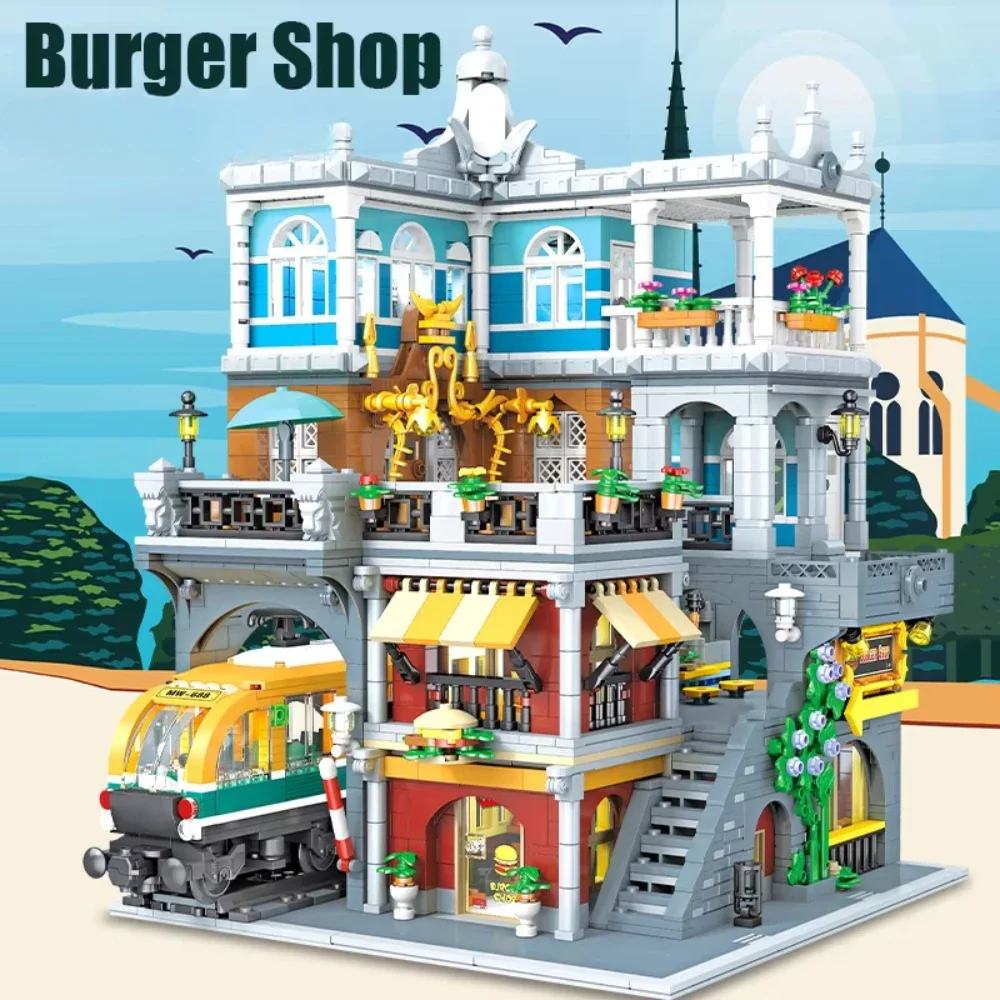 BurgerShop Bouwstenen Sets Met - Lego Set City recensie en prijs
