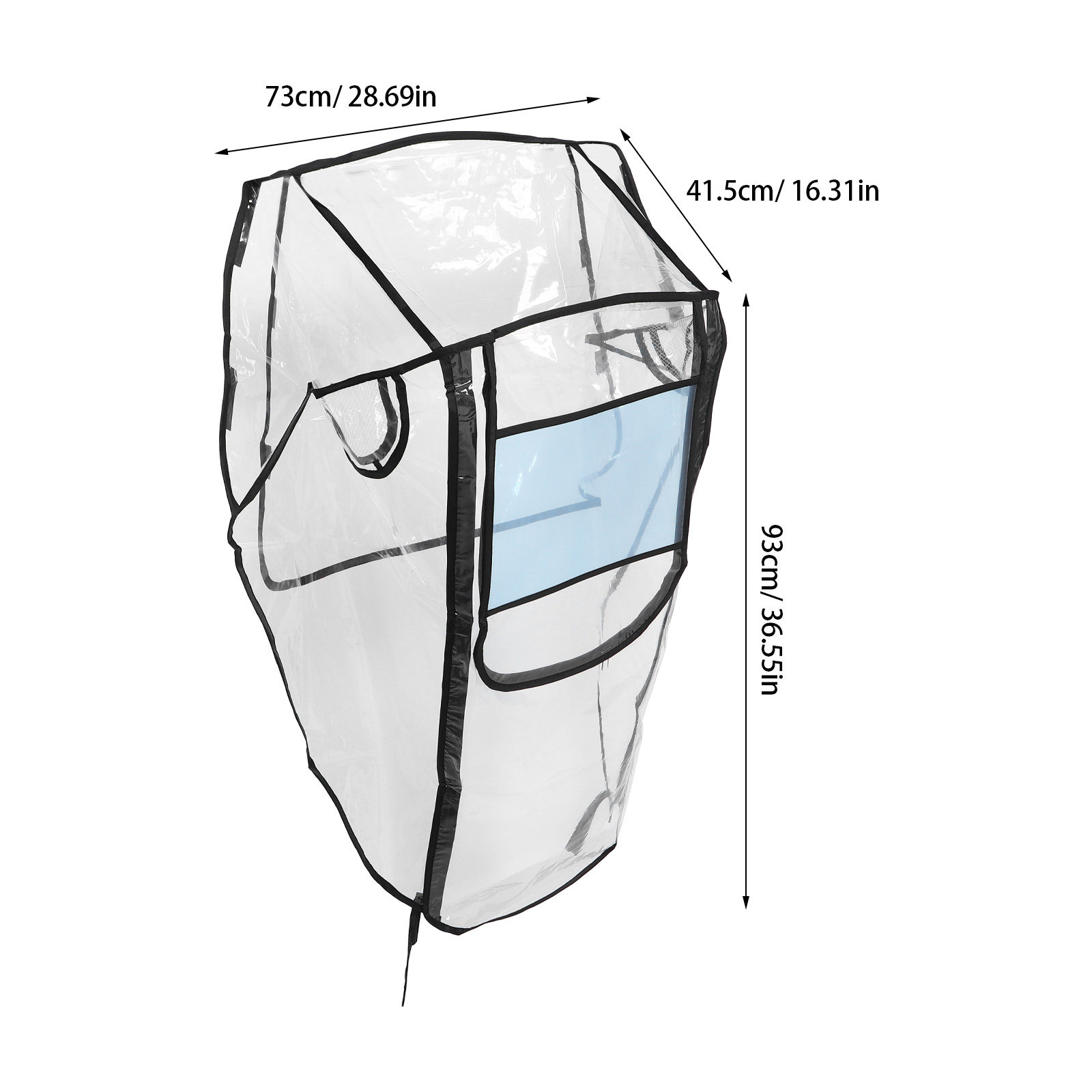 Doorzichtige waterdichte kinde - Stroller Rain Cover recensie en prijs