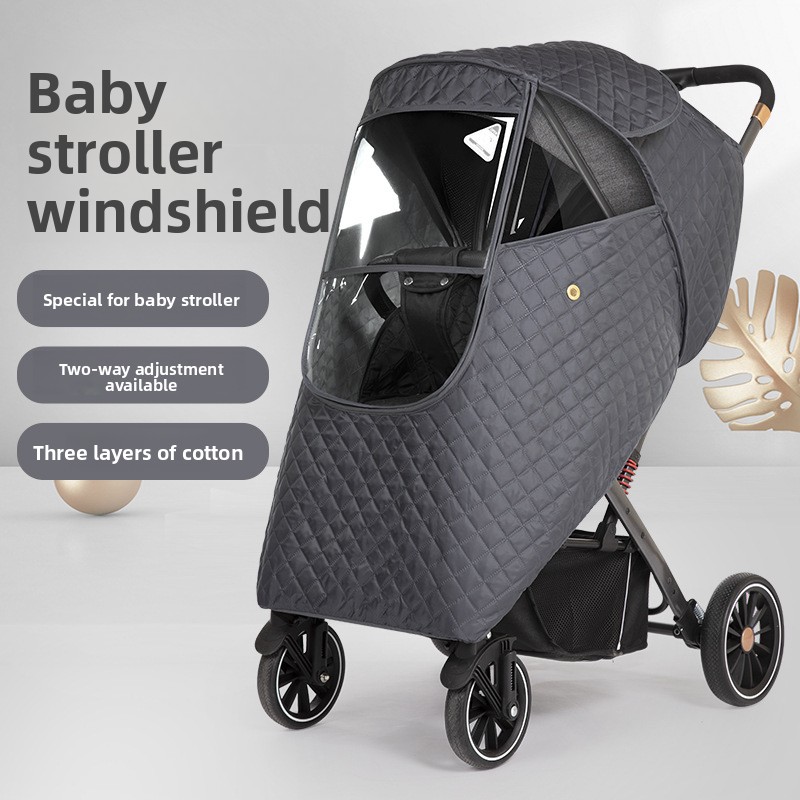 Universele kinderwagen regenho - Stroller Rain Cover recensie en prijs