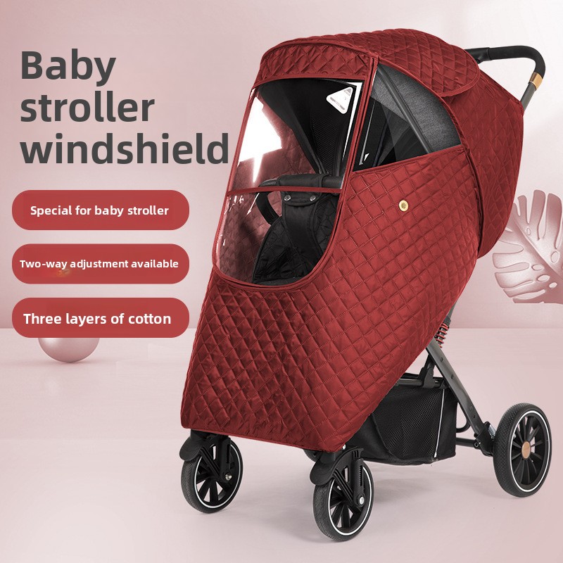 Universele kinderwagen regenho - Stroller Rain Cover recensie en prijs