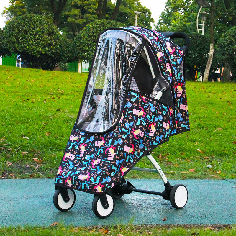Universele kinderwagen regenho - Stroller Rain Cover recensie en prijs