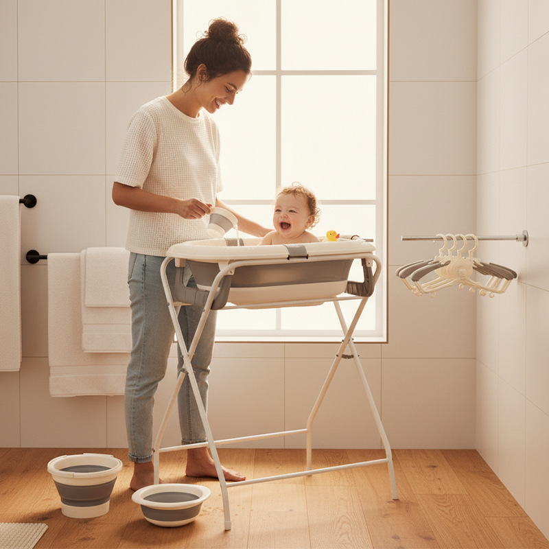 Alles-in-één opvouwbare babyba - Baby Bath Tub Foldable recensie en prijs