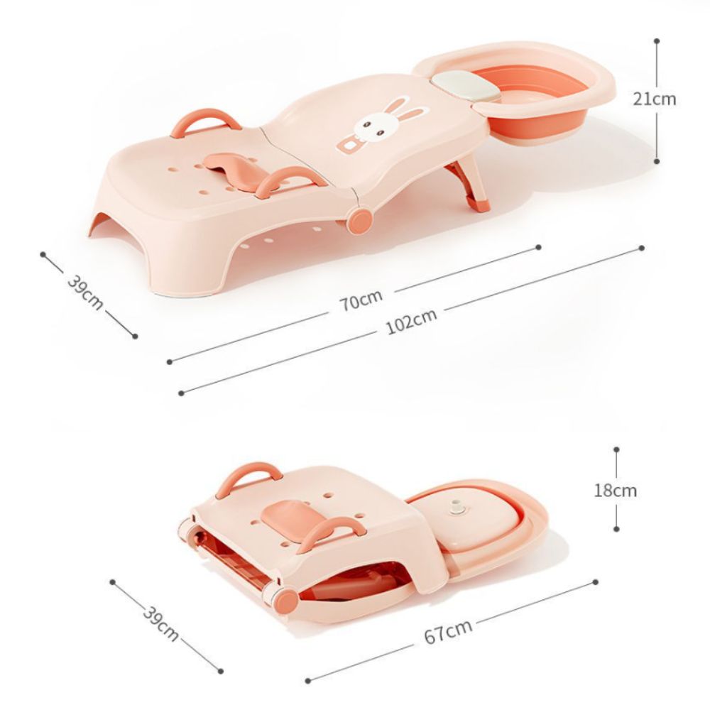 Verstelbare kindershampoo-stoe - Baby Bath Tub Foldable recensie en prijs
