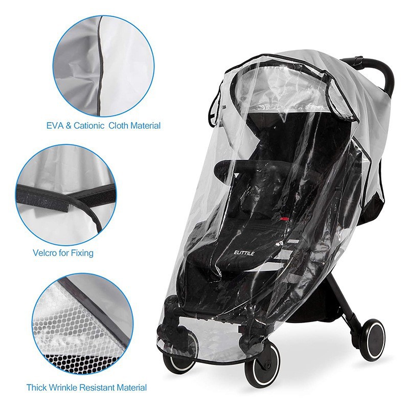 Universele Kinderwagen Regenho - Stroller Rain Cover recensie en prijs