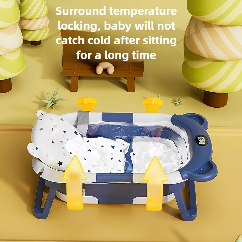 Opvouwbaar babybadje Intellige - Baby Bath Tub Foldable recensie en prijs