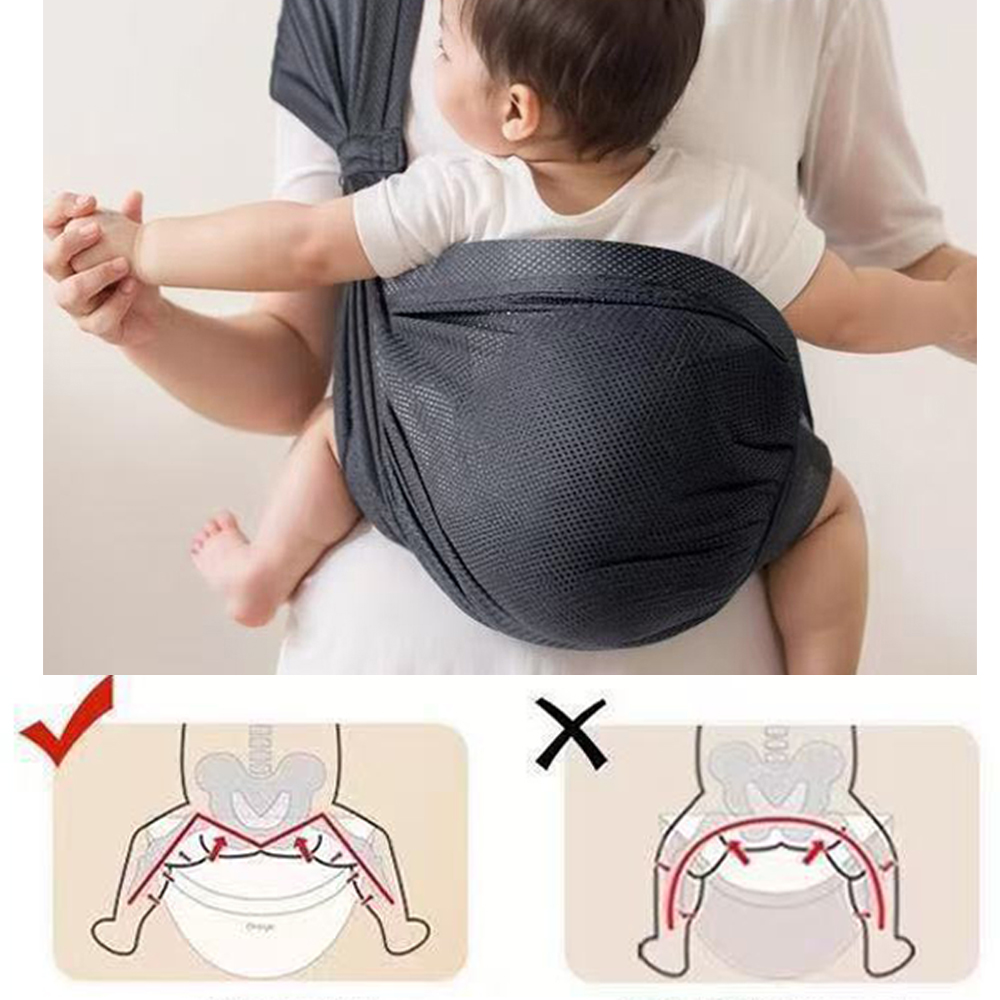 Draagbare en opbergbare draagz - Ergonomic Baby Carrier recensie en prijs